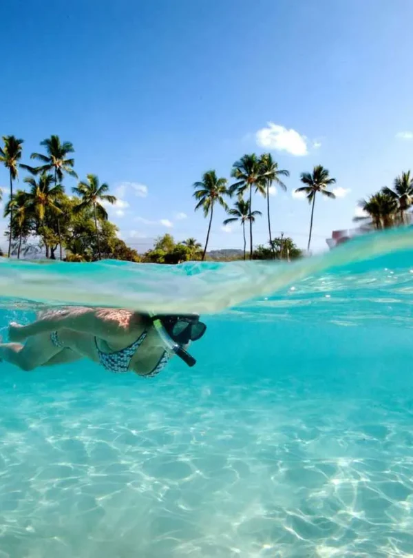 Island beaches & snorkeling reefs